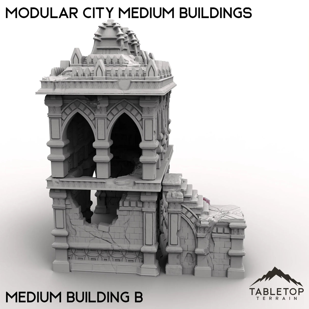 Tabletop Terrain Terrain Modular City Medium Buildings