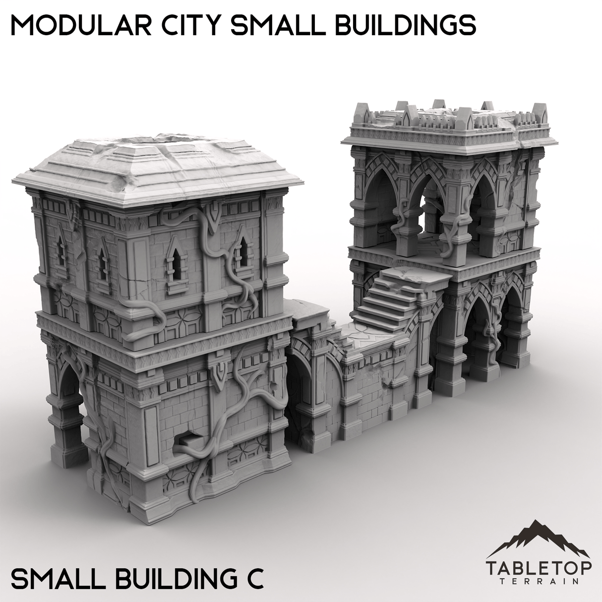 Tabletop Terrain Terrain Modular City Small Buildings