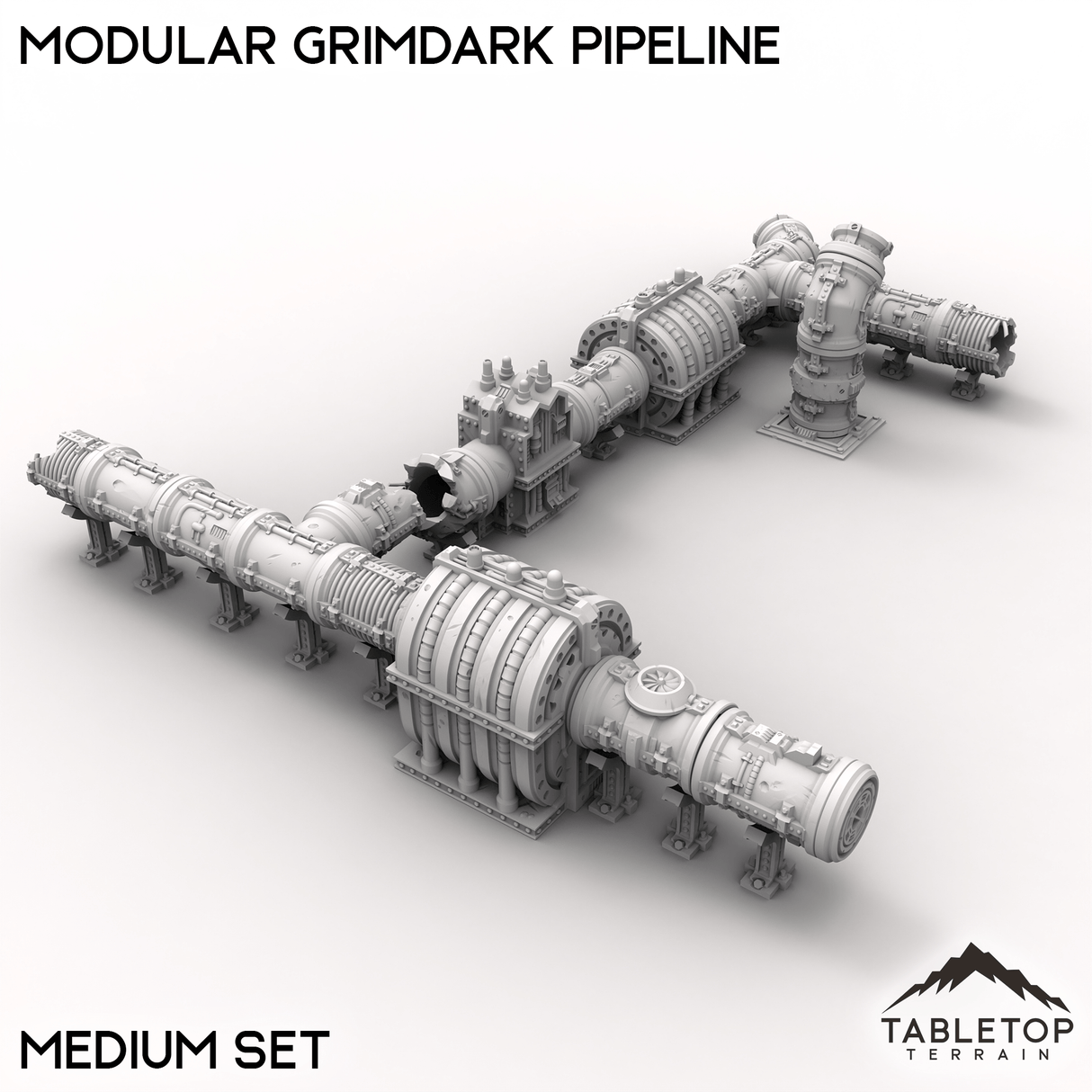 Tabletop Terrain Terrain Modular Grimdark Pipeline