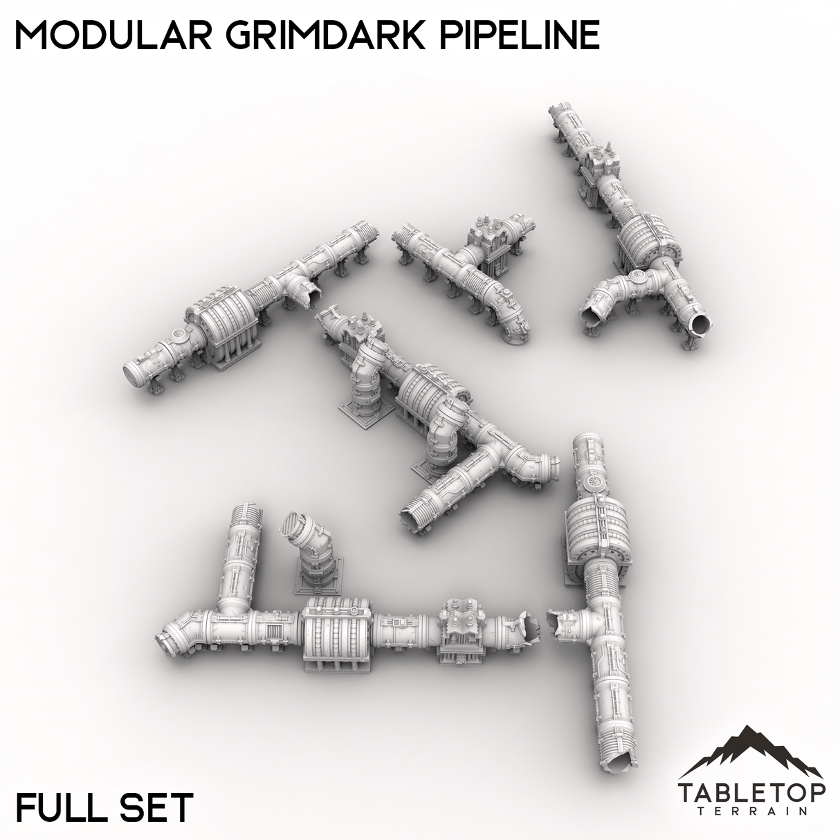 Tabletop Terrain Terrain Modular Grimdark Pipeline