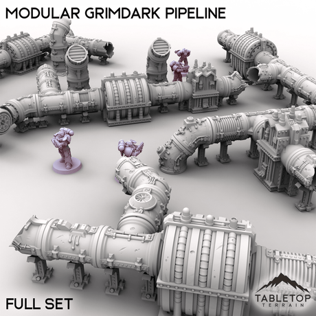 Tabletop Terrain Terrain Modular Grimdark Pipeline