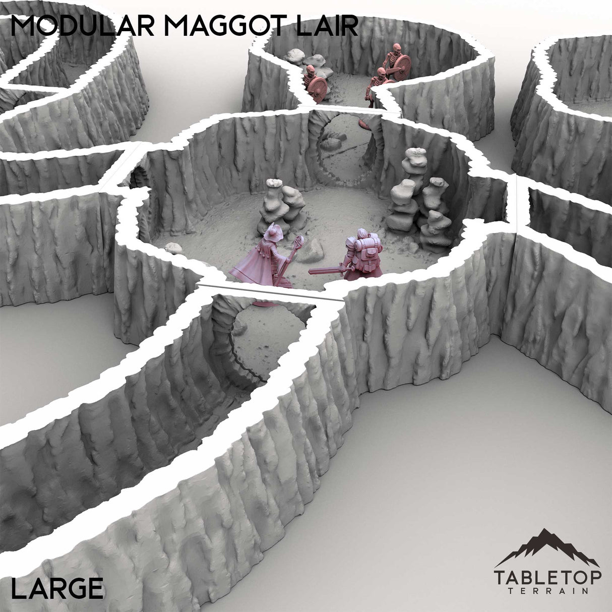 Tabletop Terrain Terrain Modular Maggot Lair