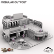 Tabletop Terrain Terrain Modular Outpost