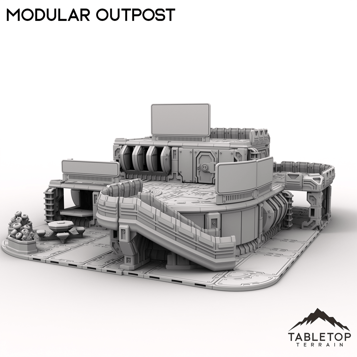 Tabletop Terrain Terrain Modular Outpost