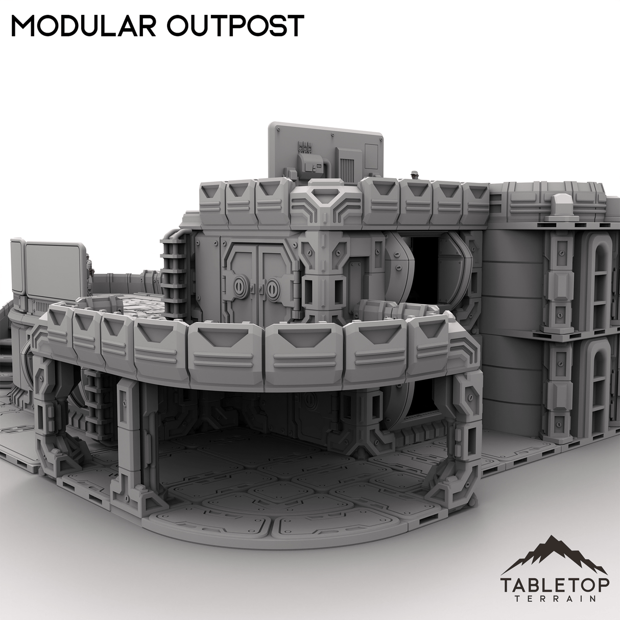 Tabletop Terrain Terrain Modular Outpost