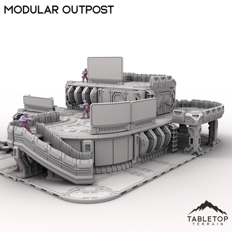 Tabletop Terrain Terrain Modular Outpost
