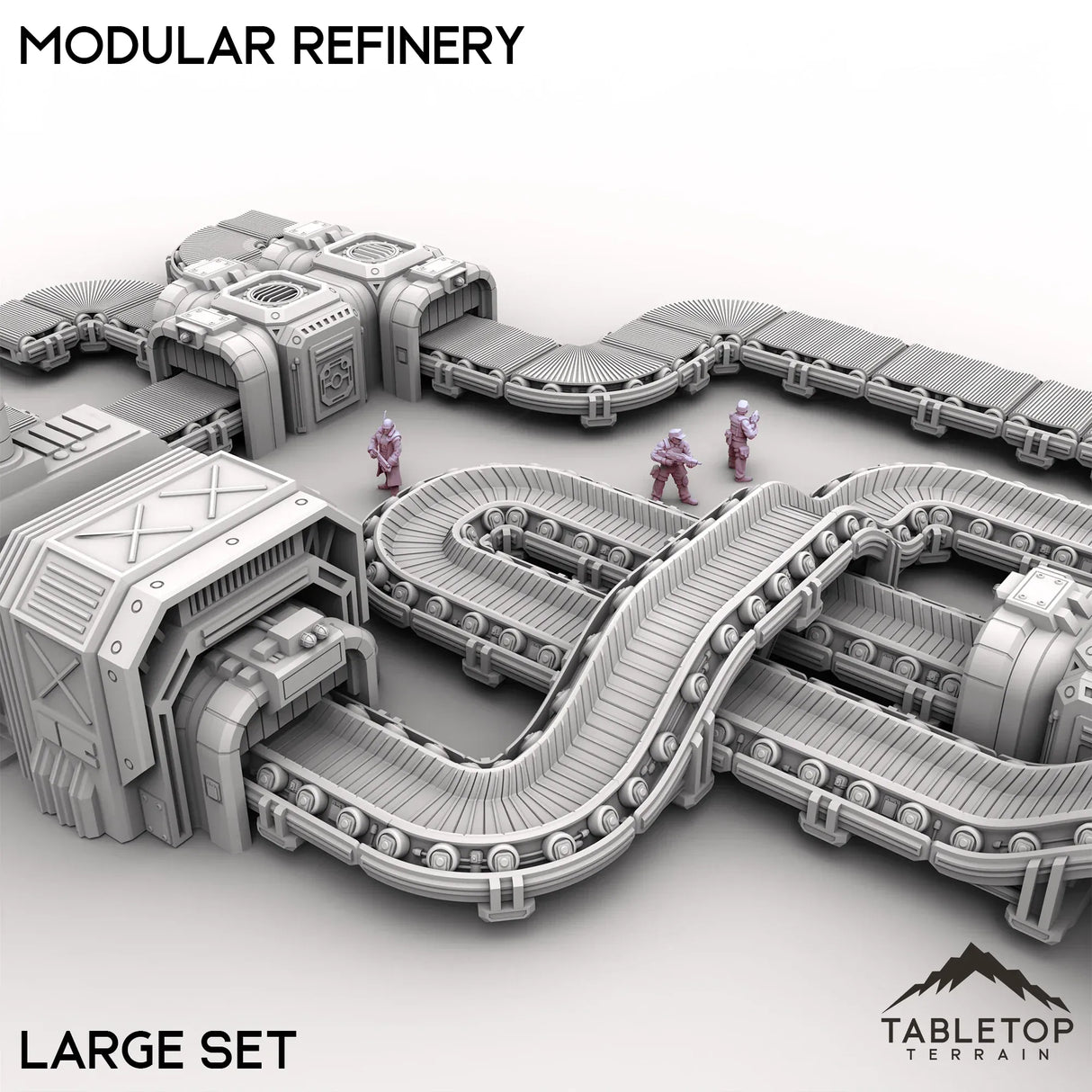 Tabletop Terrain Terrain Modular Refinery