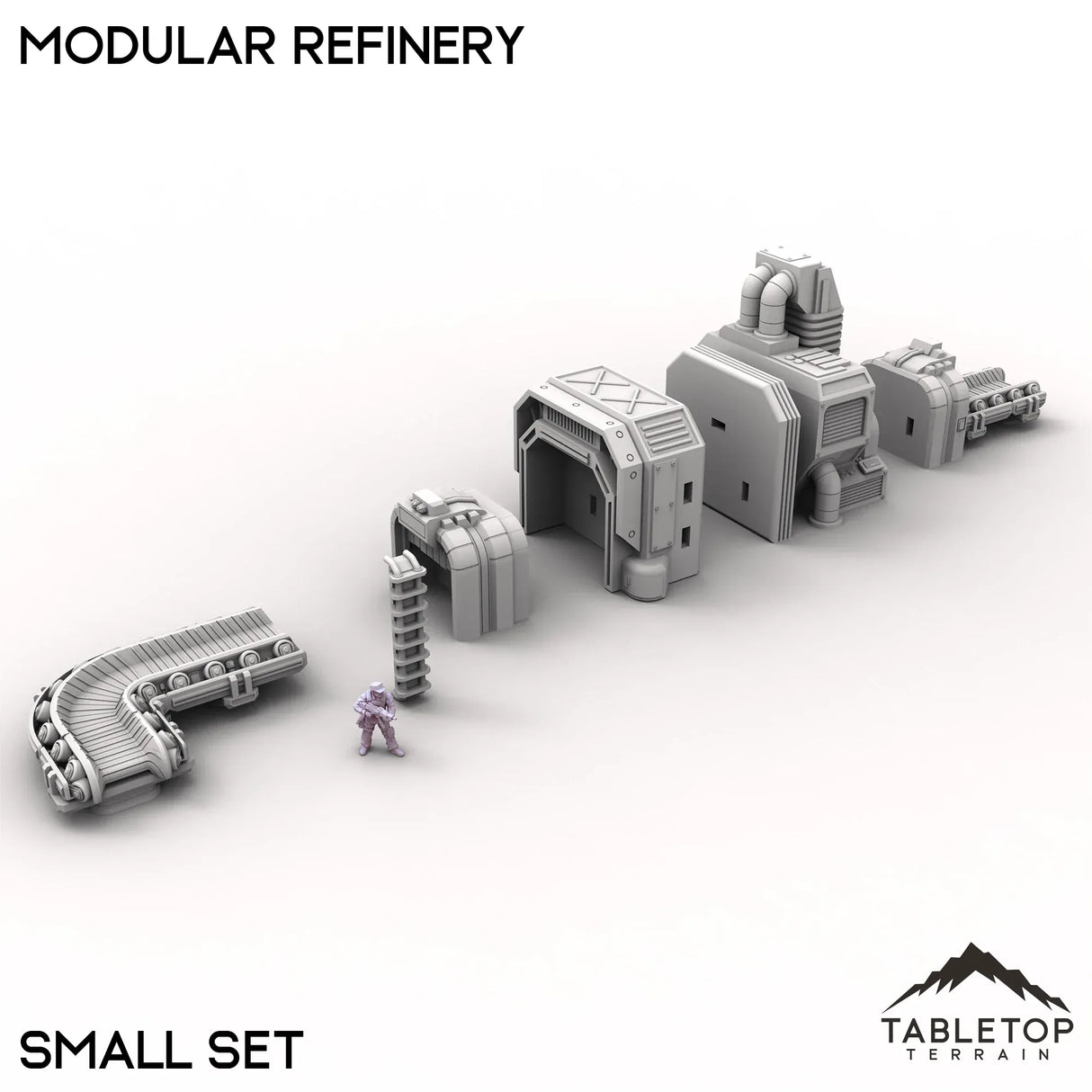 Tabletop Terrain Terrain Modular Refinery