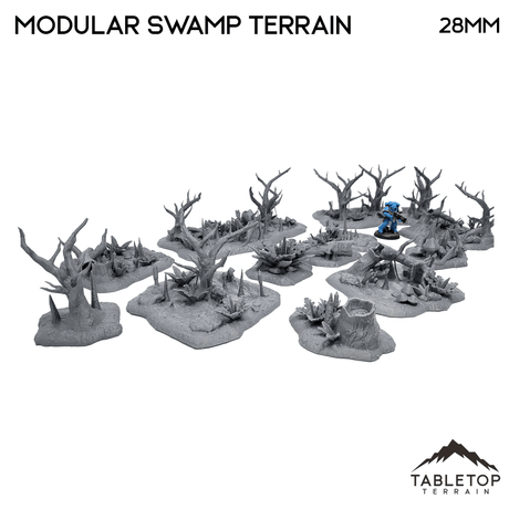 Tabletop Terrain Terrain Modular Swamp Terrain