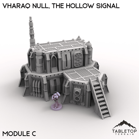 Tabletop Terrain Terrain Module C / 28/32mm Vharaq Null, The Hollow Signal