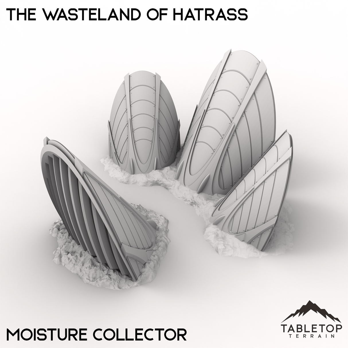 Tabletop Terrain Terrain Moisture Collector / 28/32mm The Wasteland of Hatrass