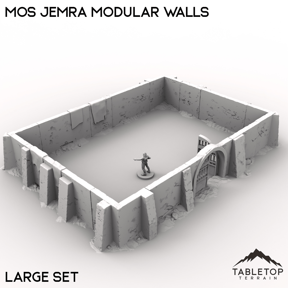 Tabletop Terrain Terrain Mos Jemra Modular Walls