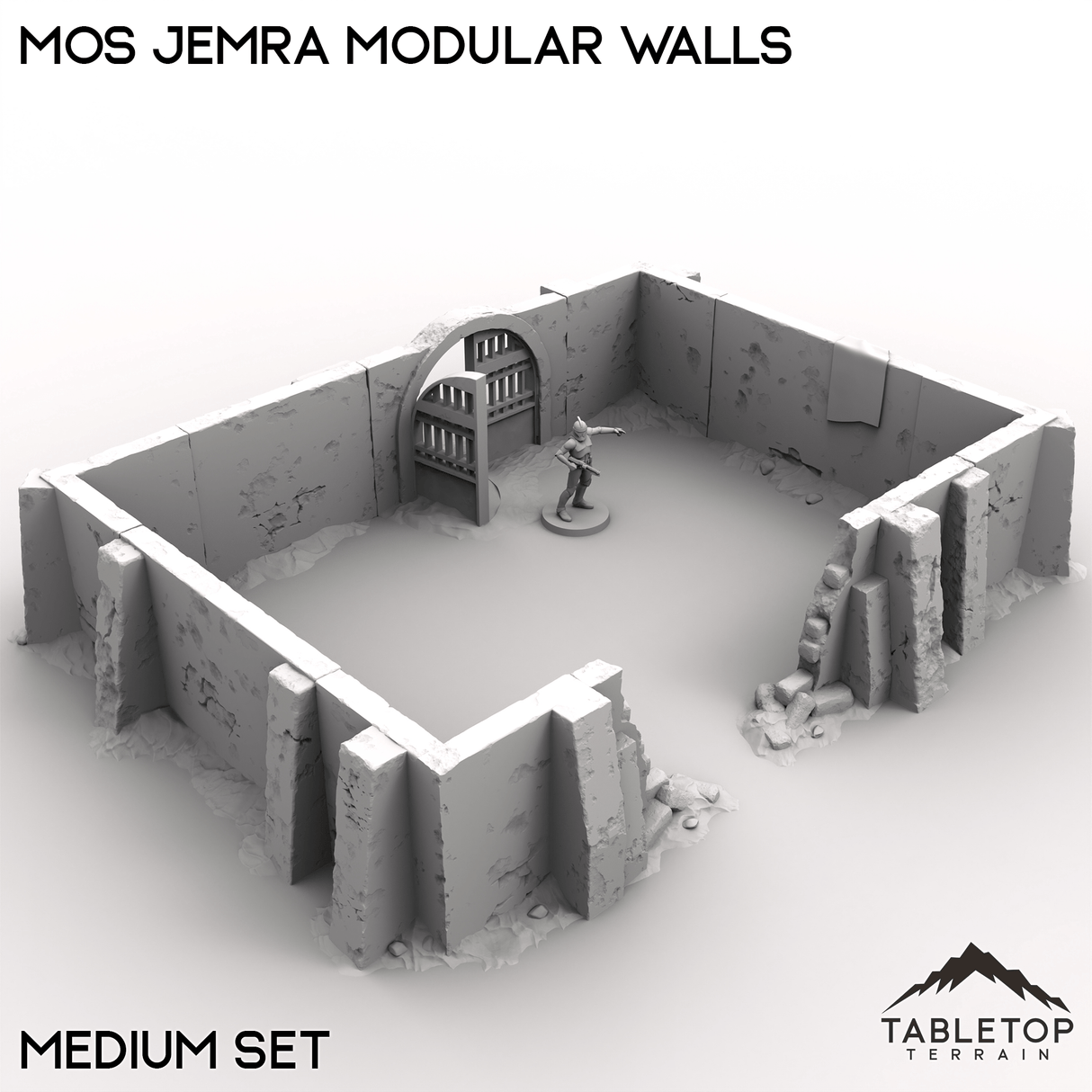 Tabletop Terrain Terrain Mos Jemra Modular Walls