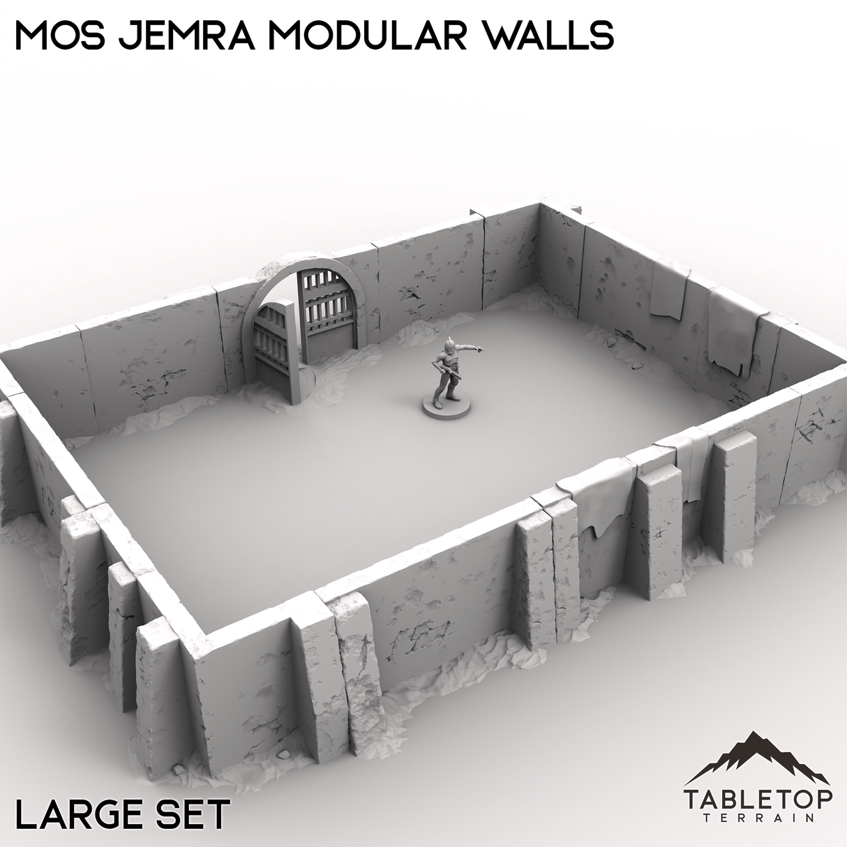 Tabletop Terrain Terrain Mos Jemra Modular Walls