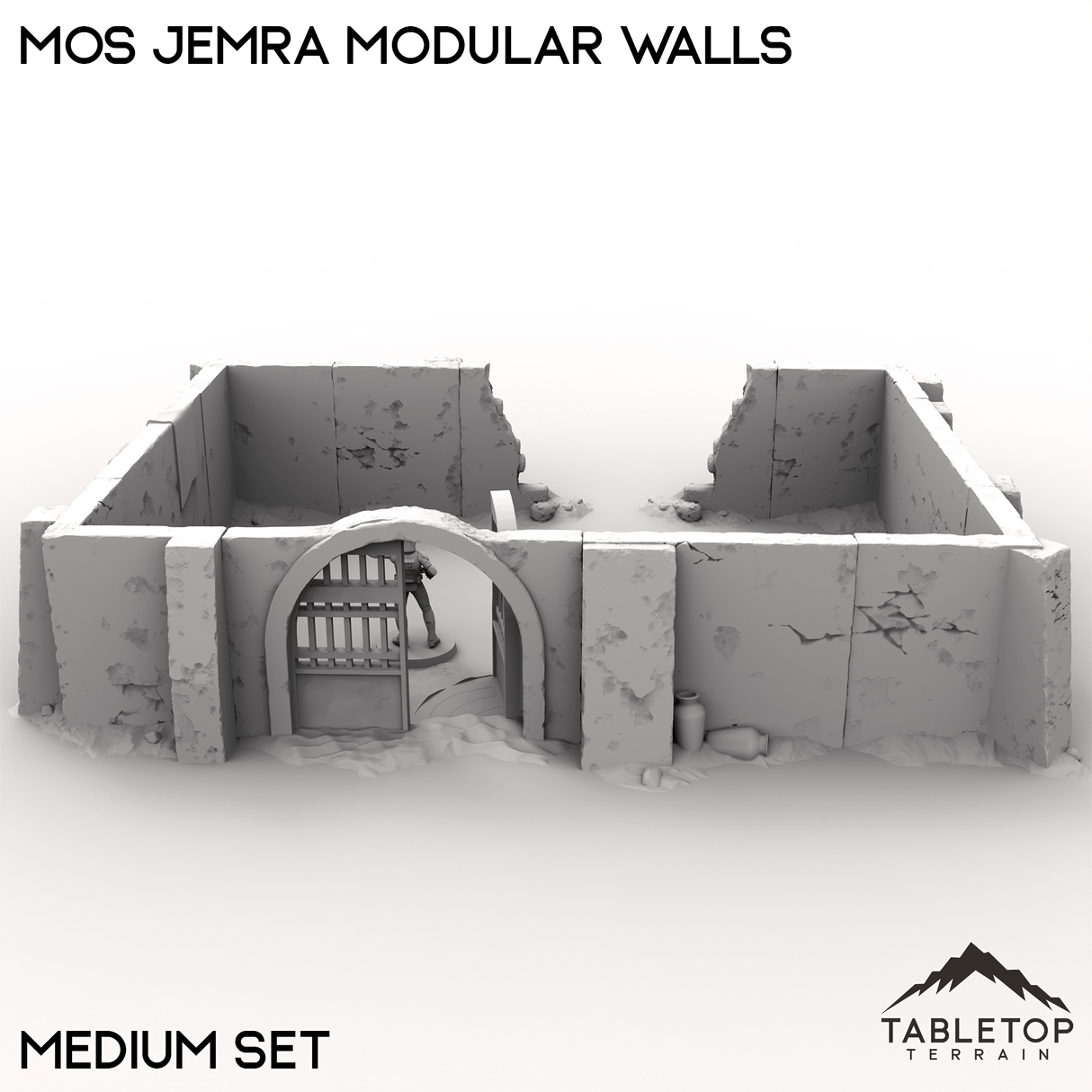 Tabletop Terrain Terrain Mos Jemra Modular Walls