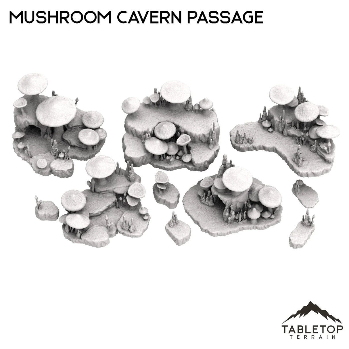 Tabletop Terrain Terrain Mushroom Cavern Passage