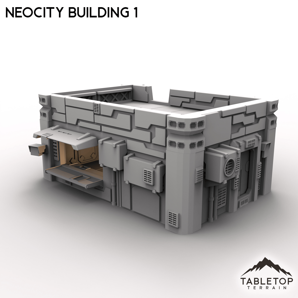 Tabletop Terrain Terrain NeoCity Building 1