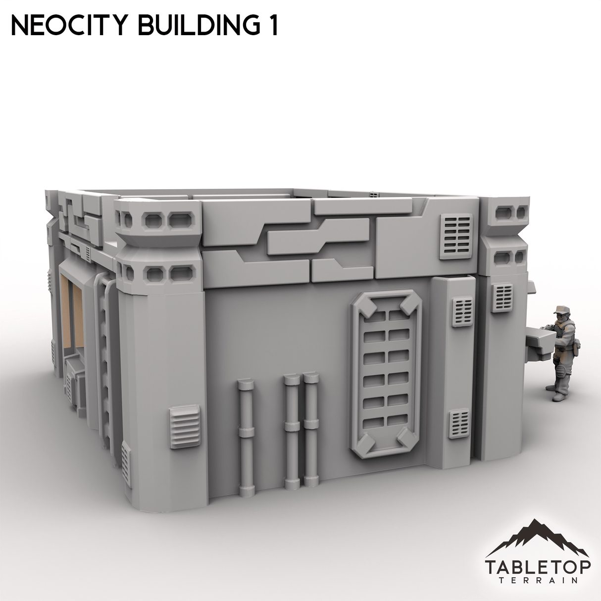 Tabletop Terrain Terrain NeoCity Building 1