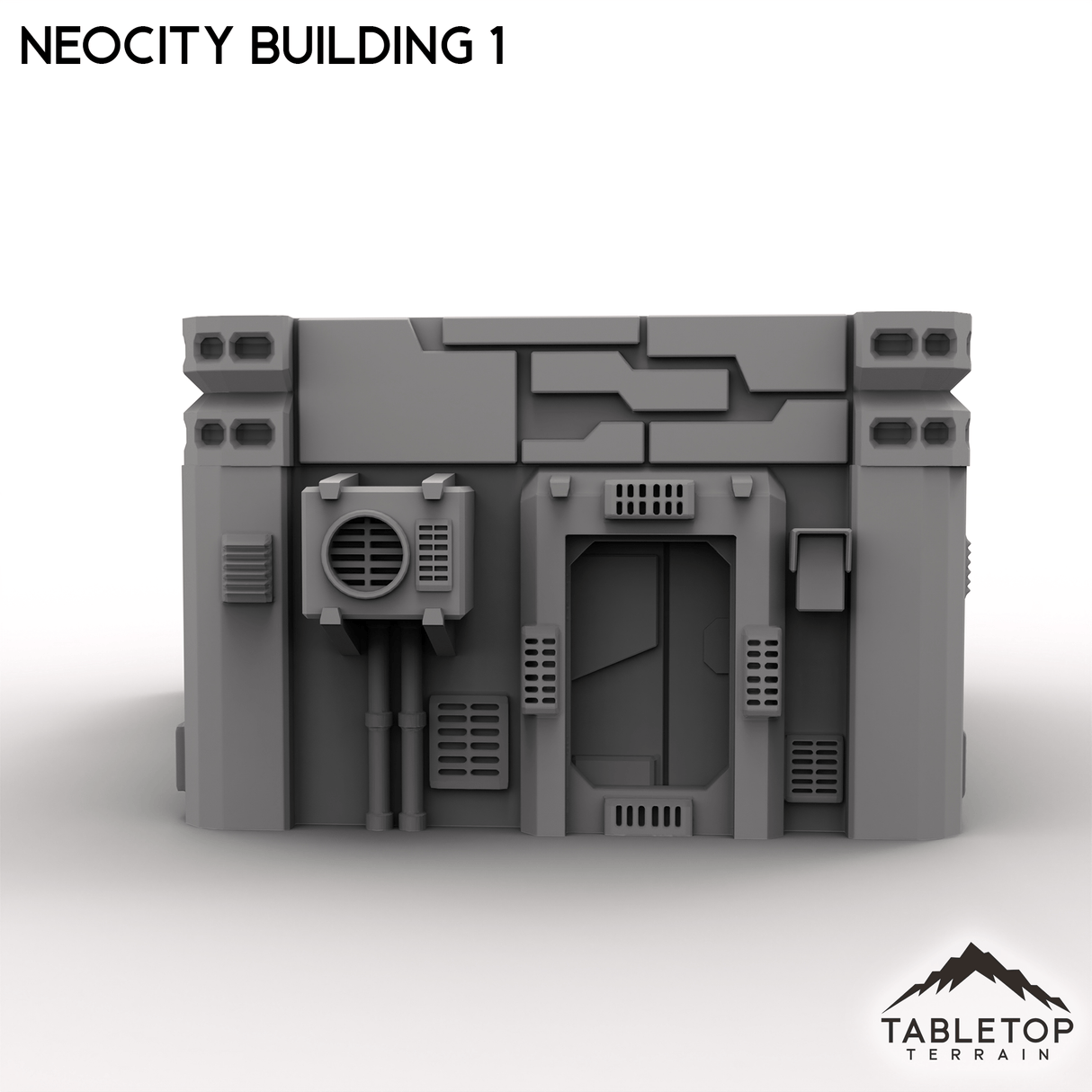 Tabletop Terrain Terrain NeoCity Building 1