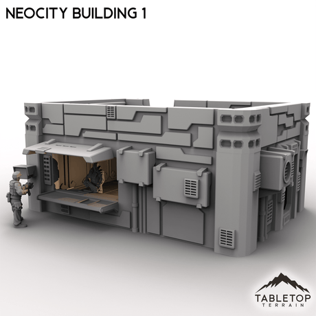 Tabletop Terrain Terrain NeoCity Building 1