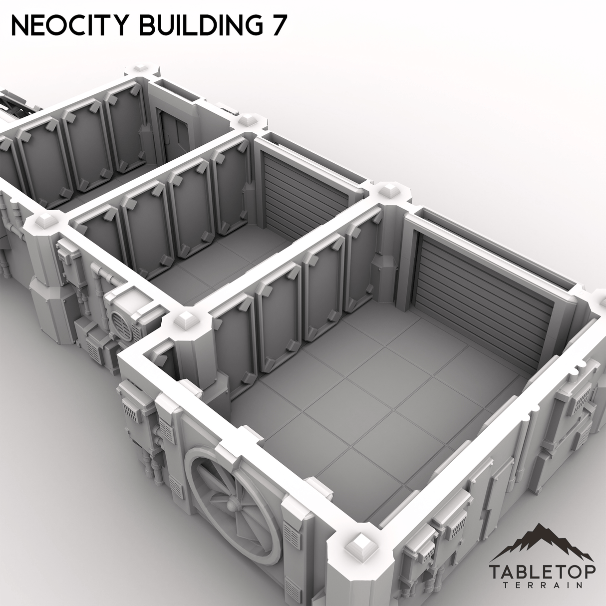 Tabletop Terrain Terrain NeoCity Building 7