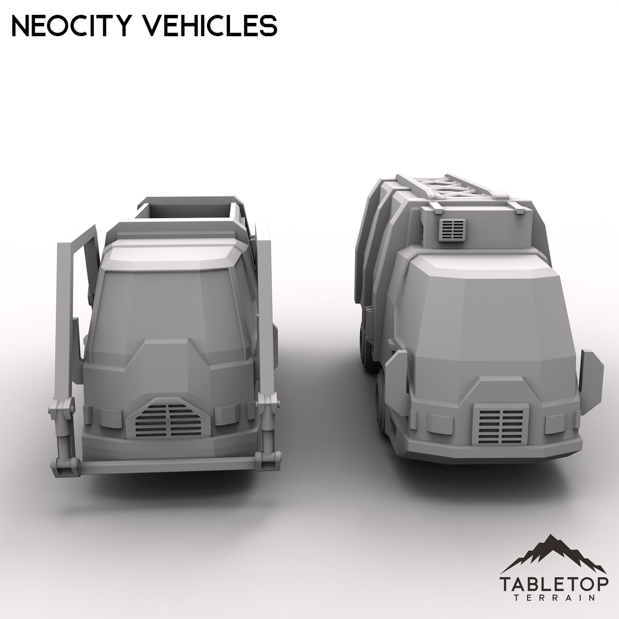 Tabletop Terrain Terrain NeoCity Vehicles