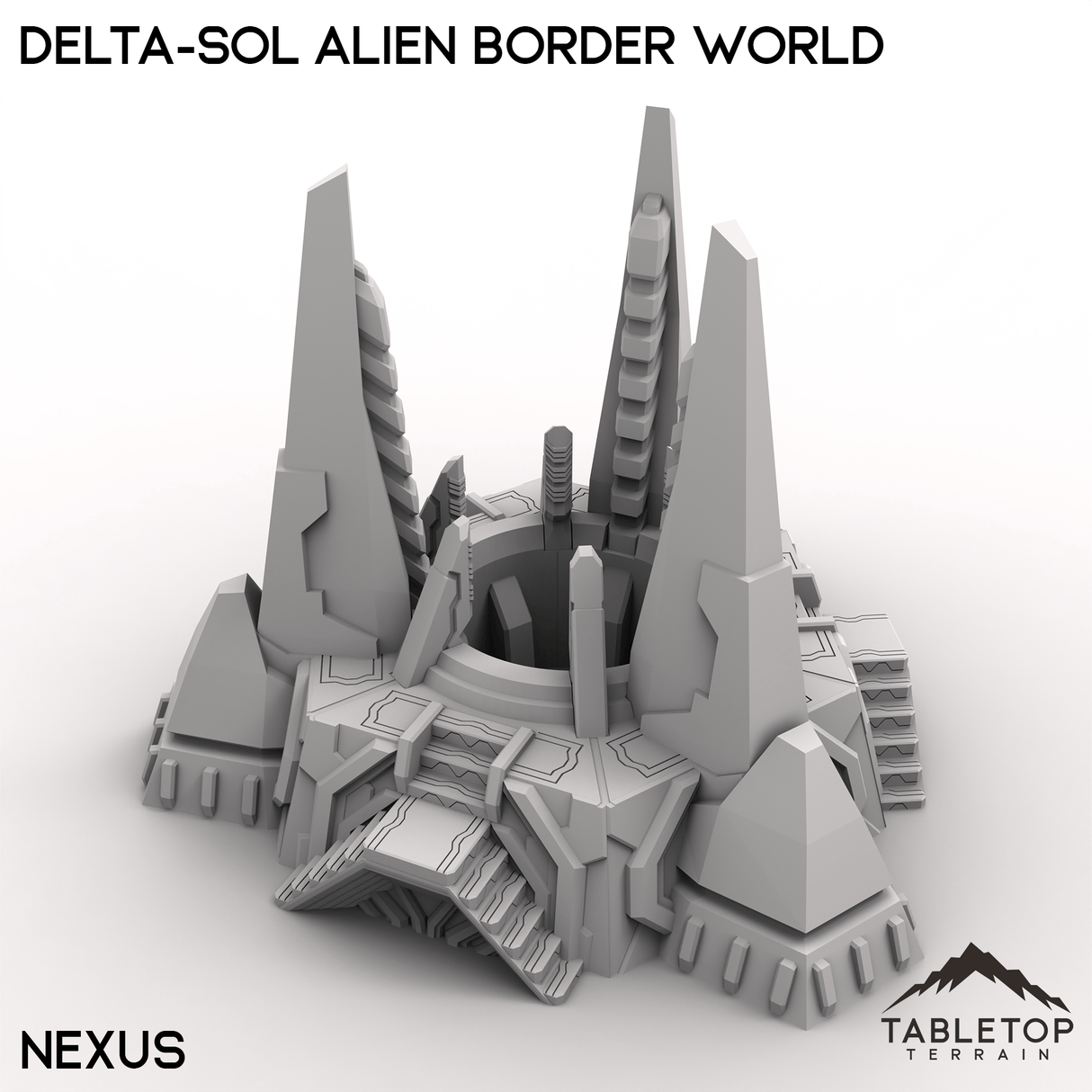 Tabletop Terrain Terrain Nexus / 28/32mm Delta-sol Alien Border World