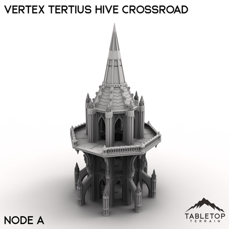 Tabletop Terrain Terrain Node A / 28/32mm Vertex Tertius Hive Crossroad