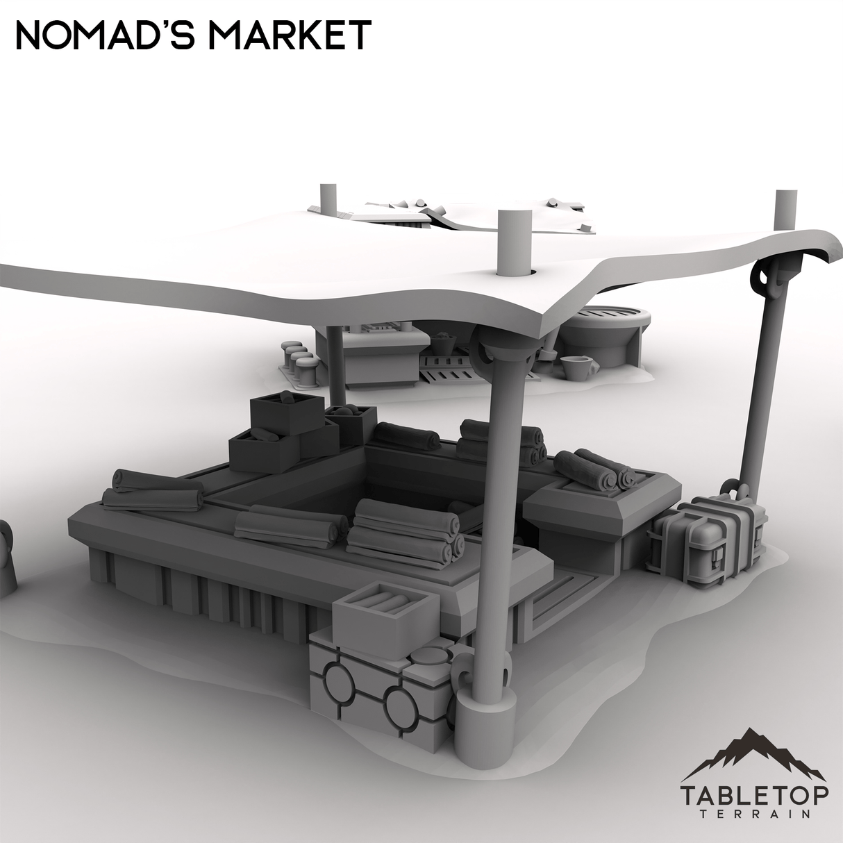 Tabletop Terrain Terrain Nomad's Market