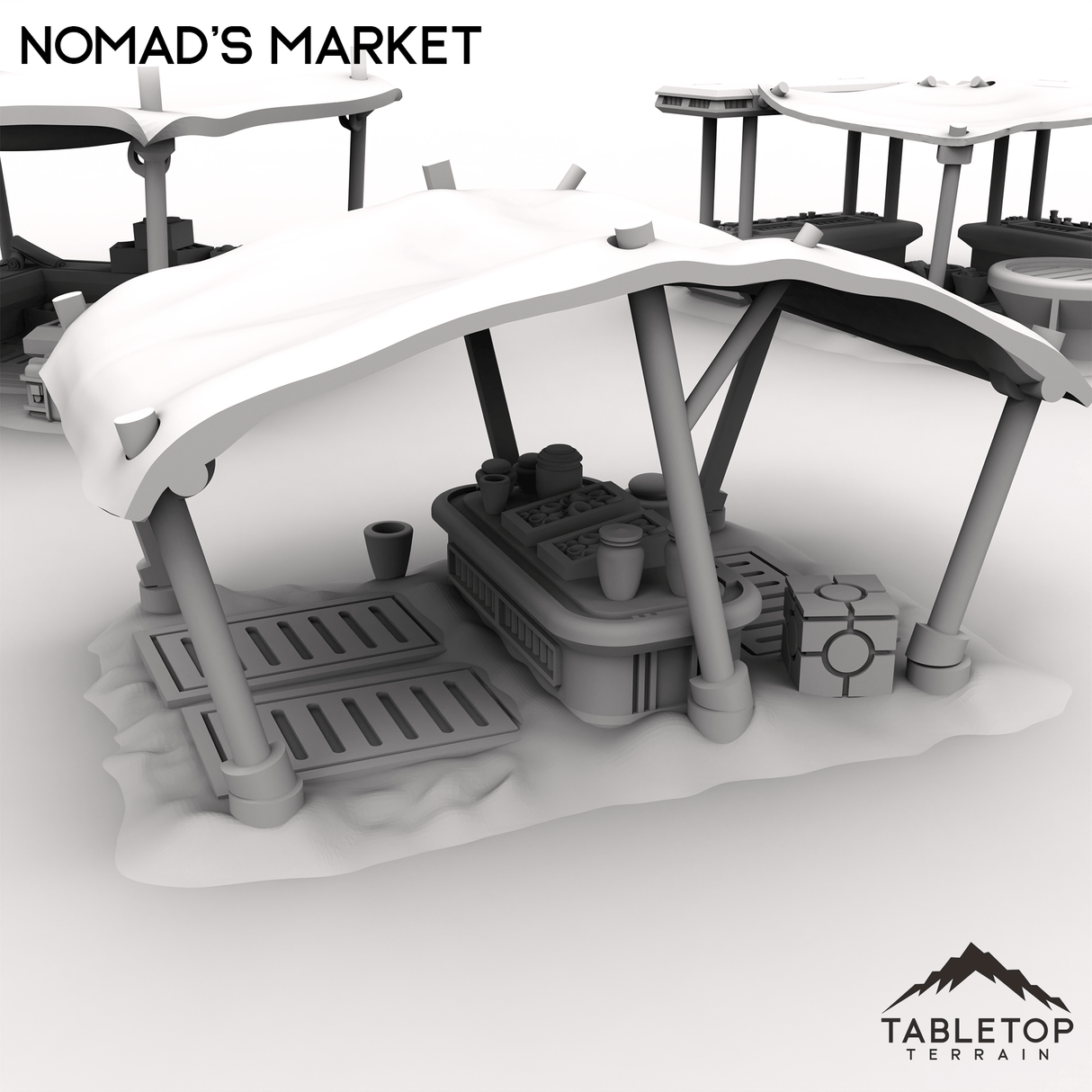 Tabletop Terrain Terrain Nomad's Market