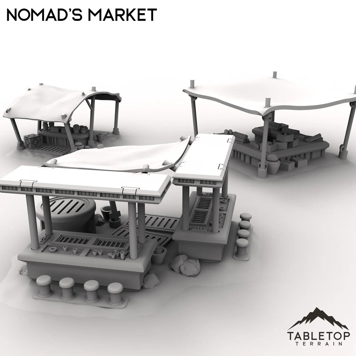 Tabletop Terrain Terrain Nomad's Market