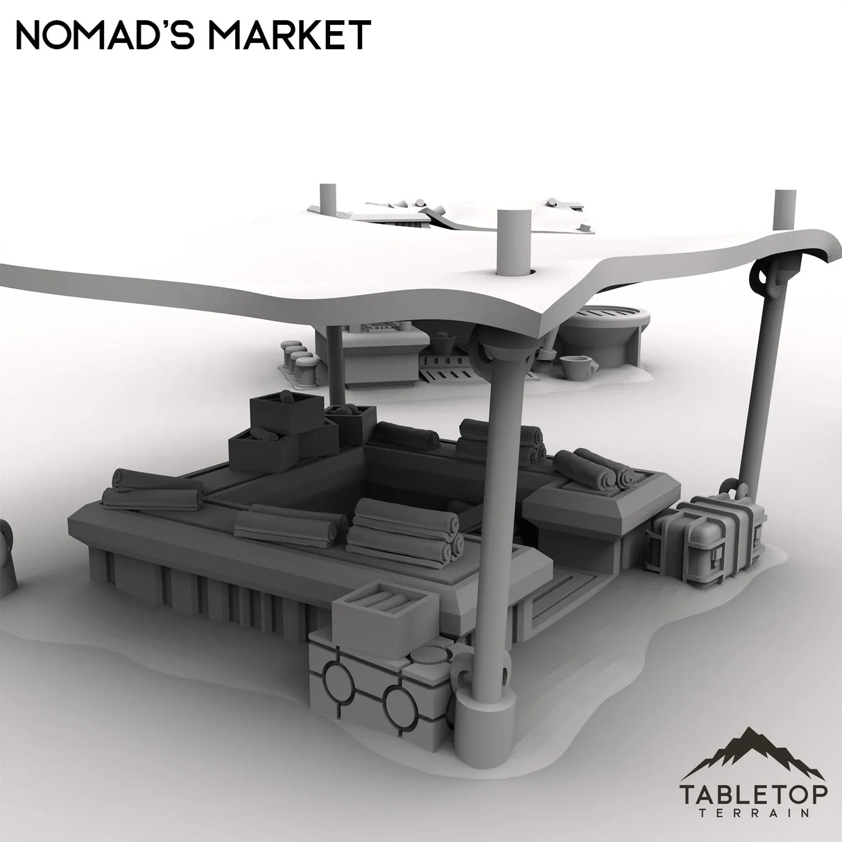 Tabletop Terrain Terrain Nomad's Market
