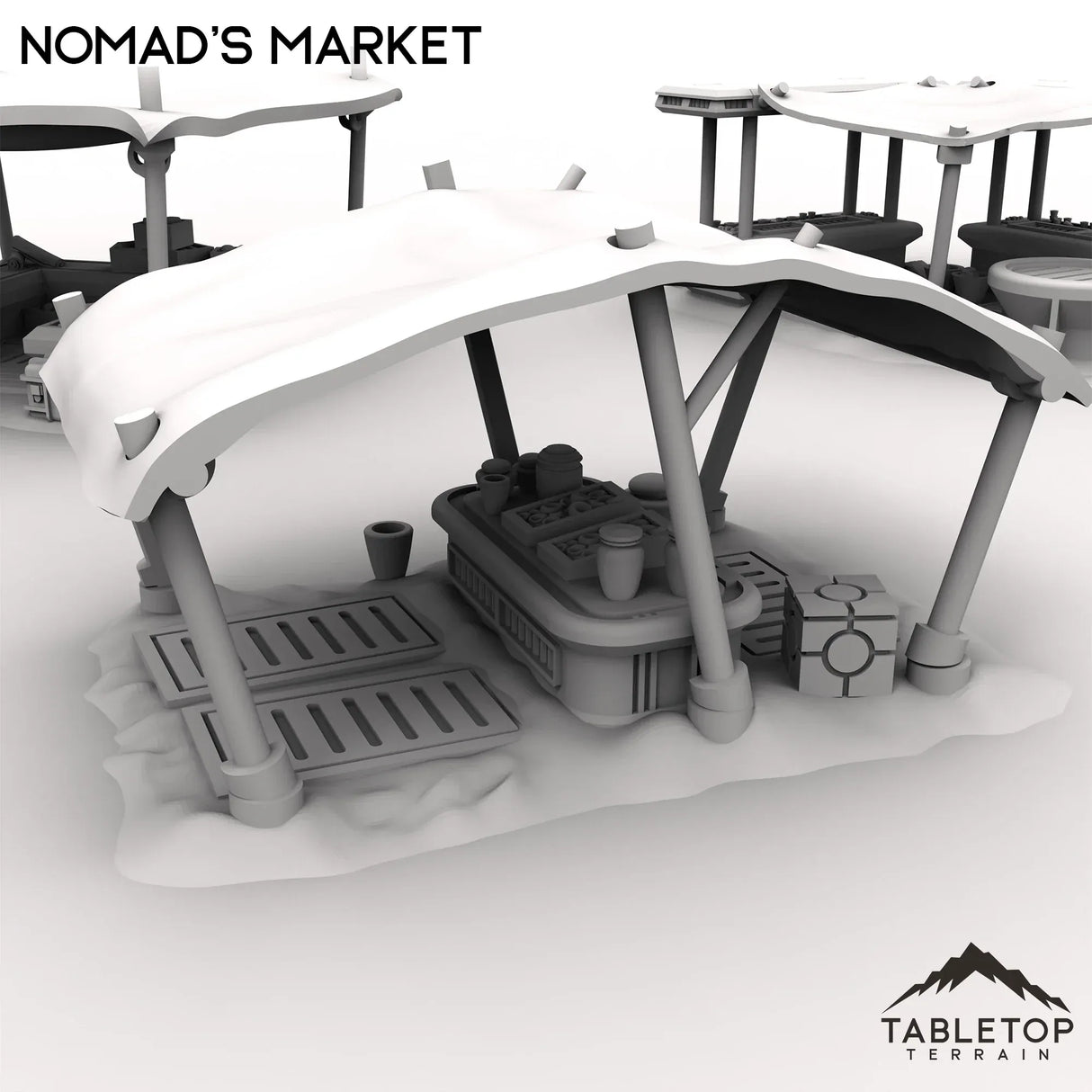 Tabletop Terrain Terrain Nomad's Market
