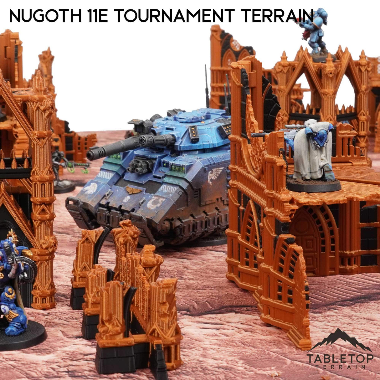 Tabletop Terrain Terrain NuGoth 11e Foldable Tournament Terrain