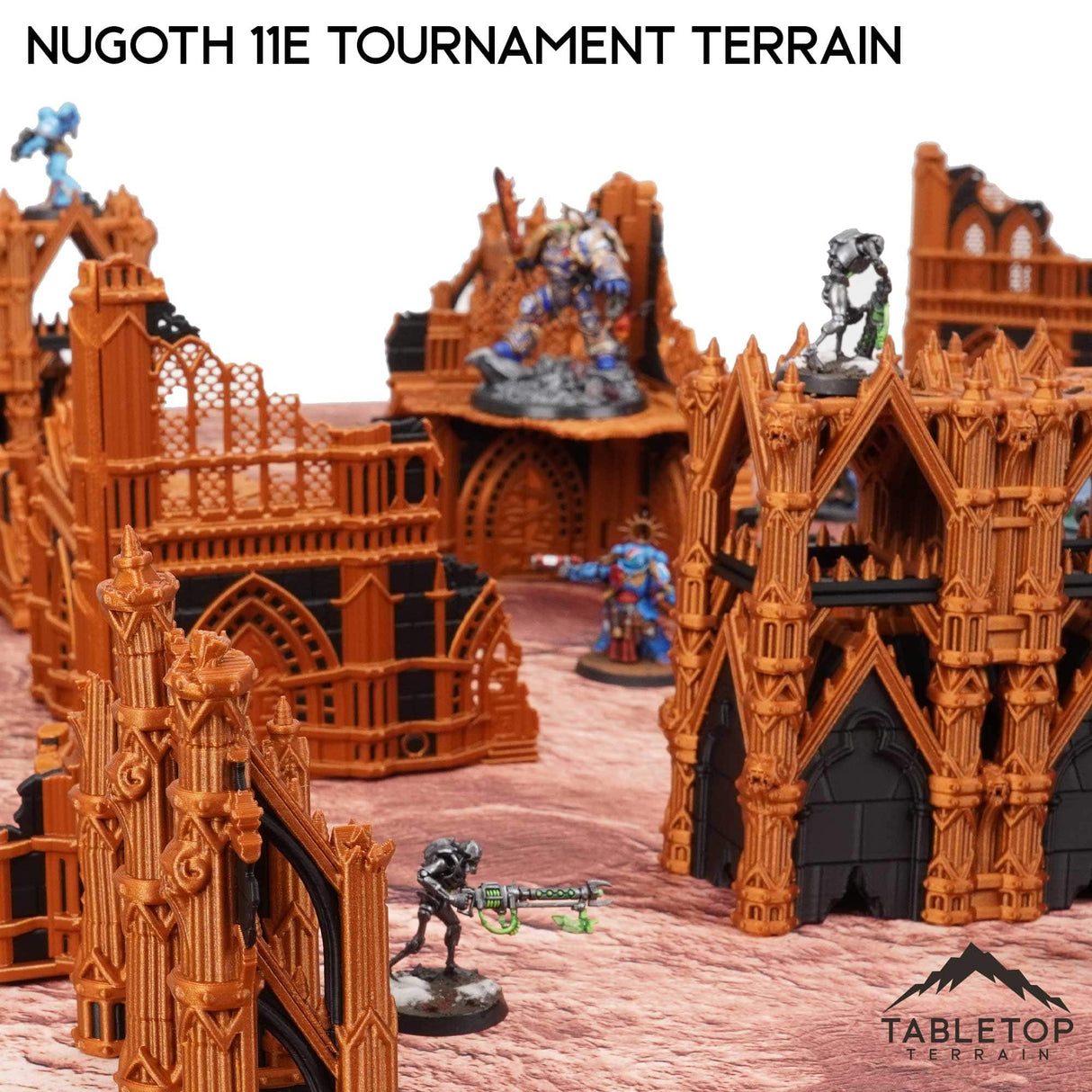 Tabletop Terrain Terrain NuGoth 11e Foldable Tournament Terrain