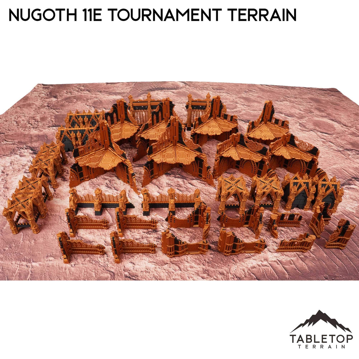 Tabletop Terrain Terrain NuGoth 11e Foldable Tournament Terrain