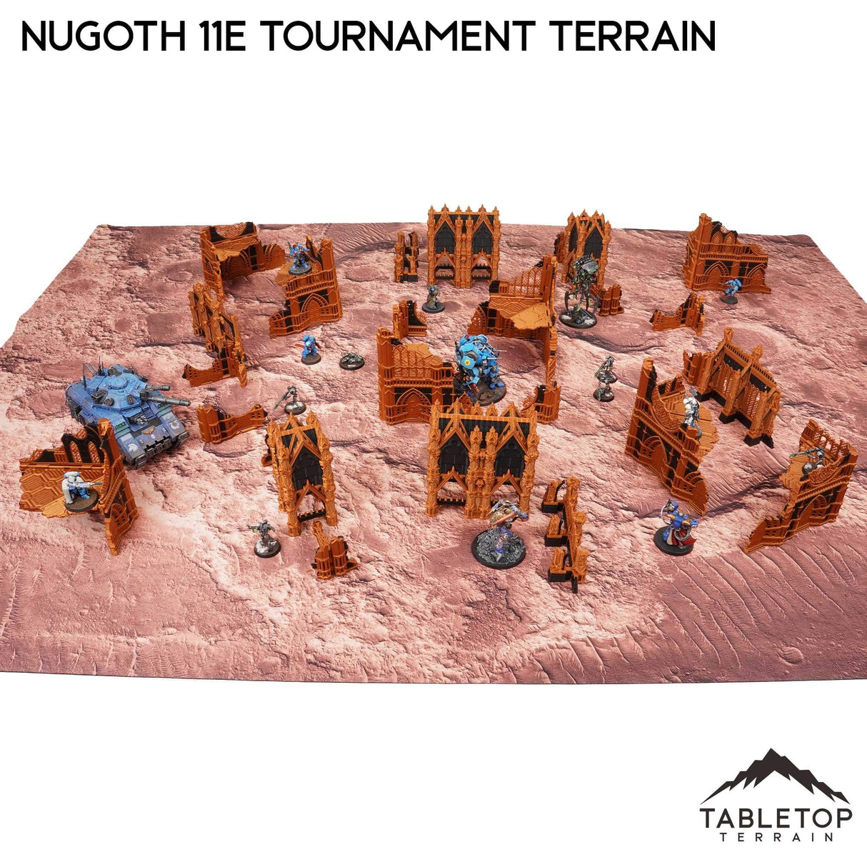Tabletop Terrain Terrain NuGoth 11e Foldable Tournament Terrain
