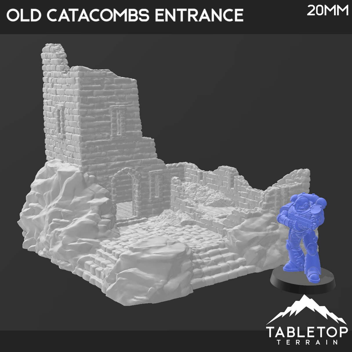 Tabletop Terrain Terrain Old Catacombs Entrance