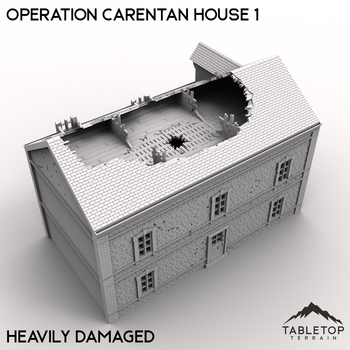 Tabletop Terrain Terrain Operation Carentan House 1