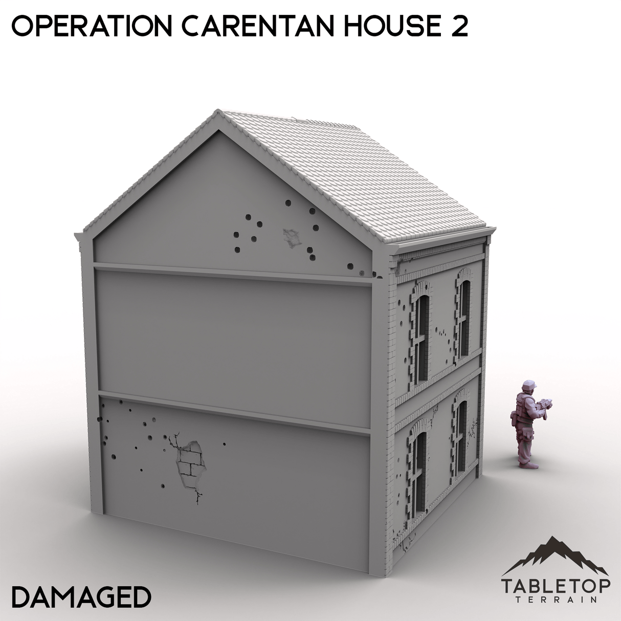 Tabletop Terrain Terrain Operation Carentan House 2