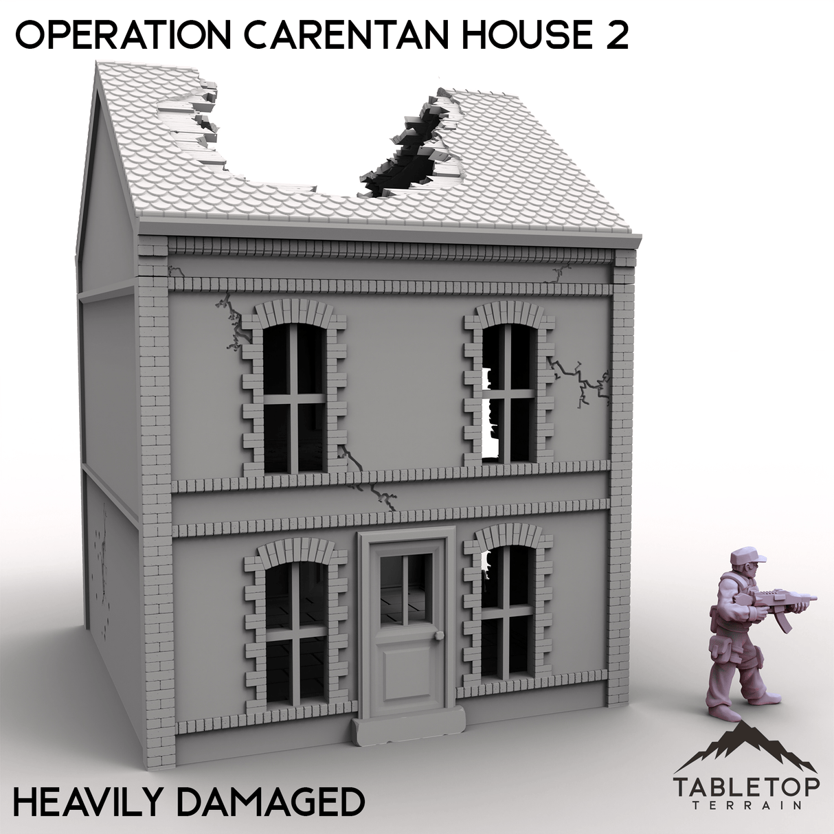 Tabletop Terrain Terrain Operation Carentan House 2