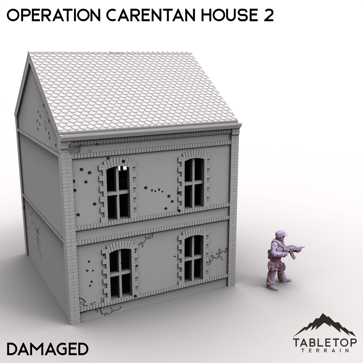 Tabletop Terrain Terrain Operation Carentan House 2