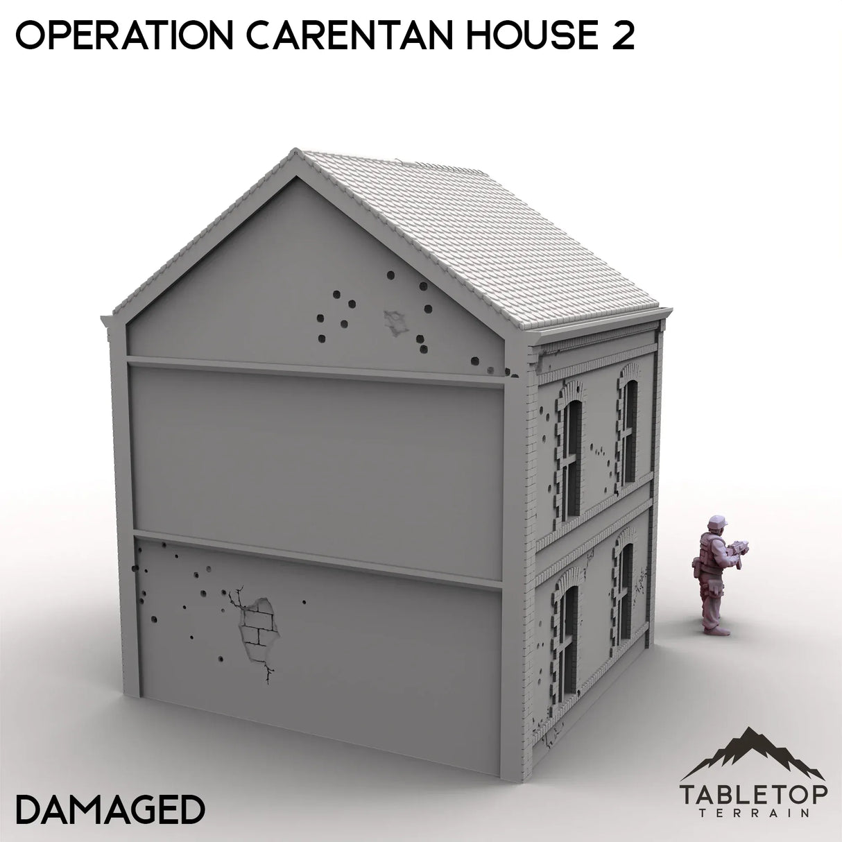 Tabletop Terrain Terrain Operation Carentan House 2