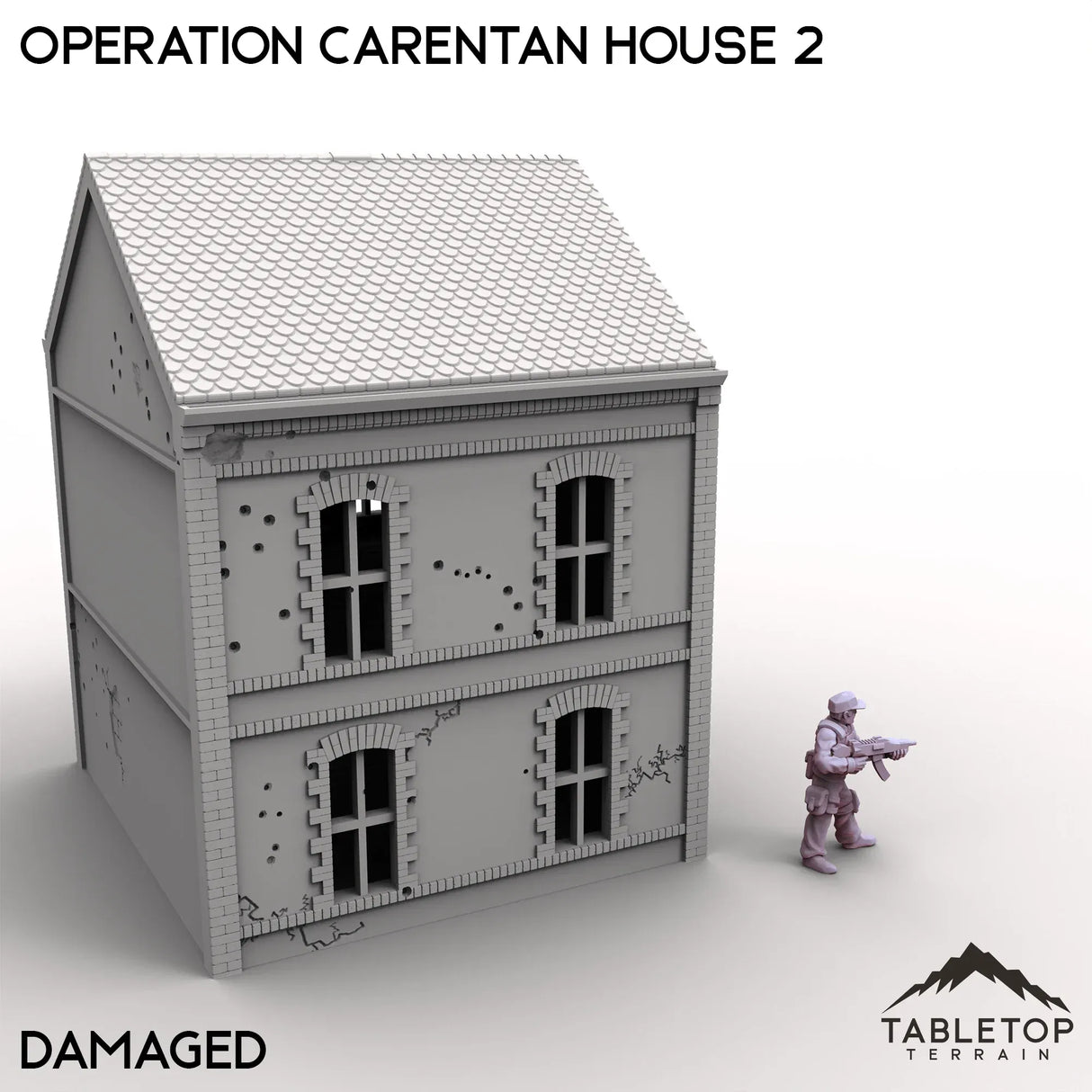 Tabletop Terrain Terrain Operation Carentan House 2