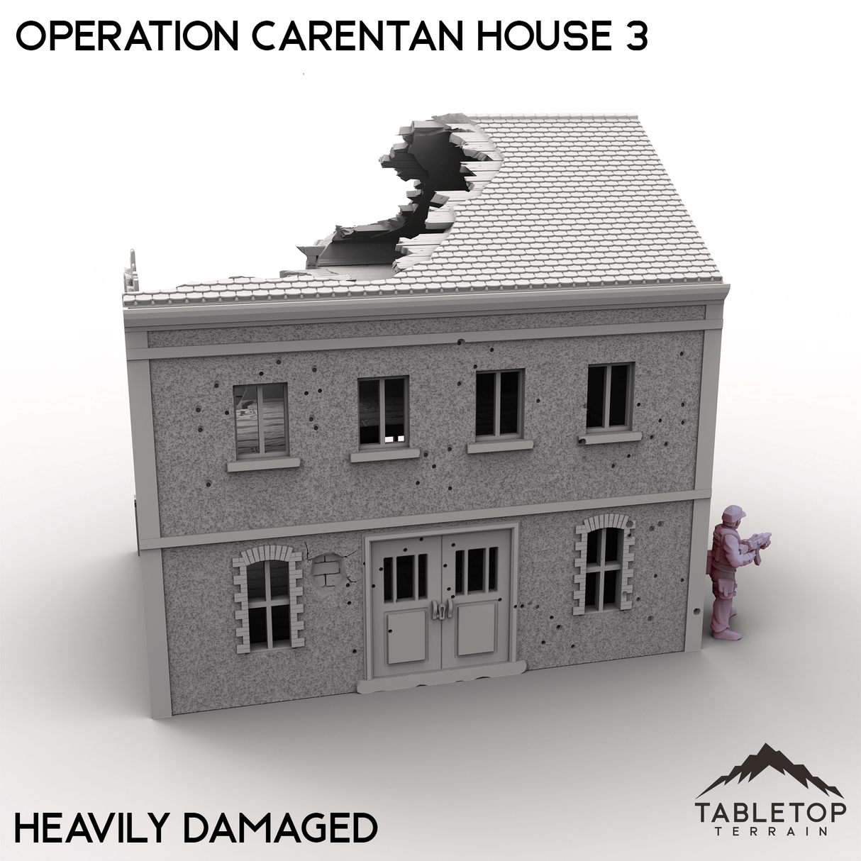 Tabletop Terrain Terrain Operation Carentan House 3