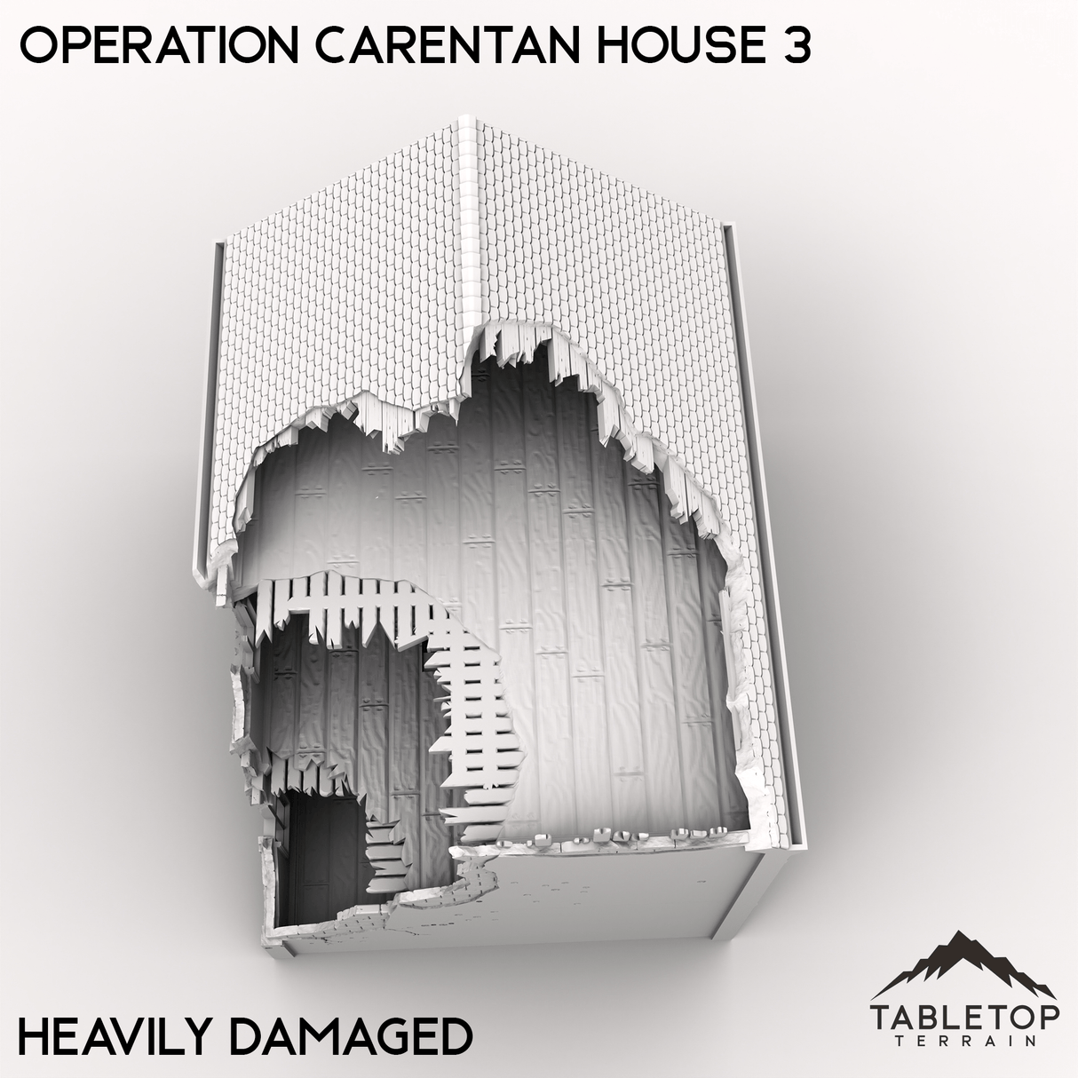 Tabletop Terrain Terrain Operation Carentan House 3