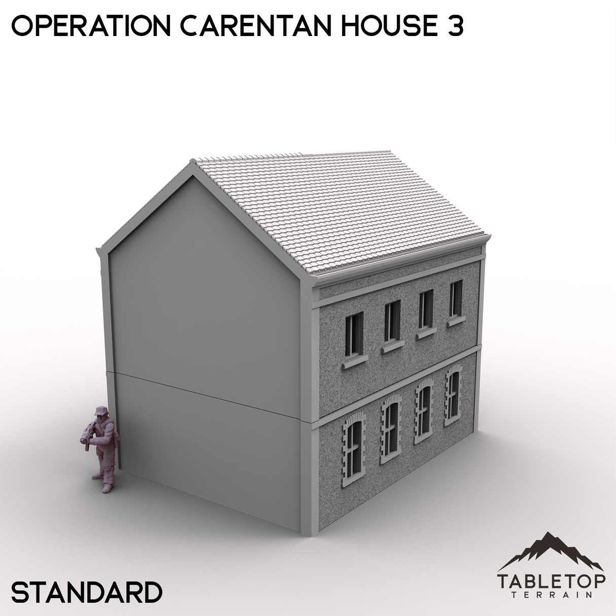 Tabletop Terrain Terrain Operation Carentan House 3