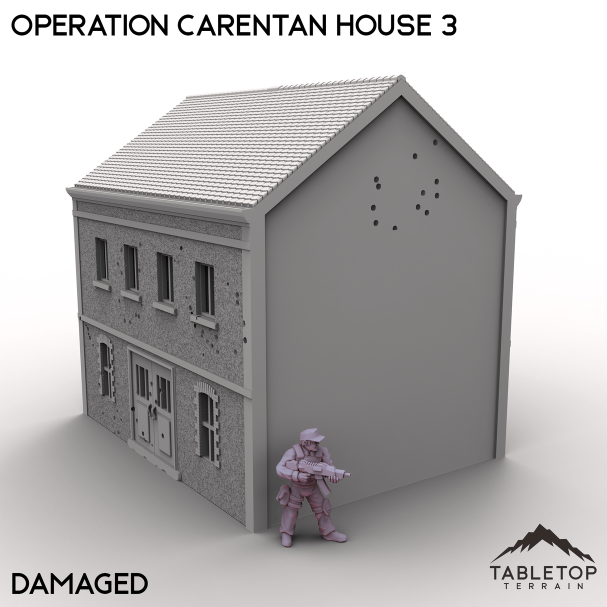 Tabletop Terrain Terrain Operation Carentan House 3
