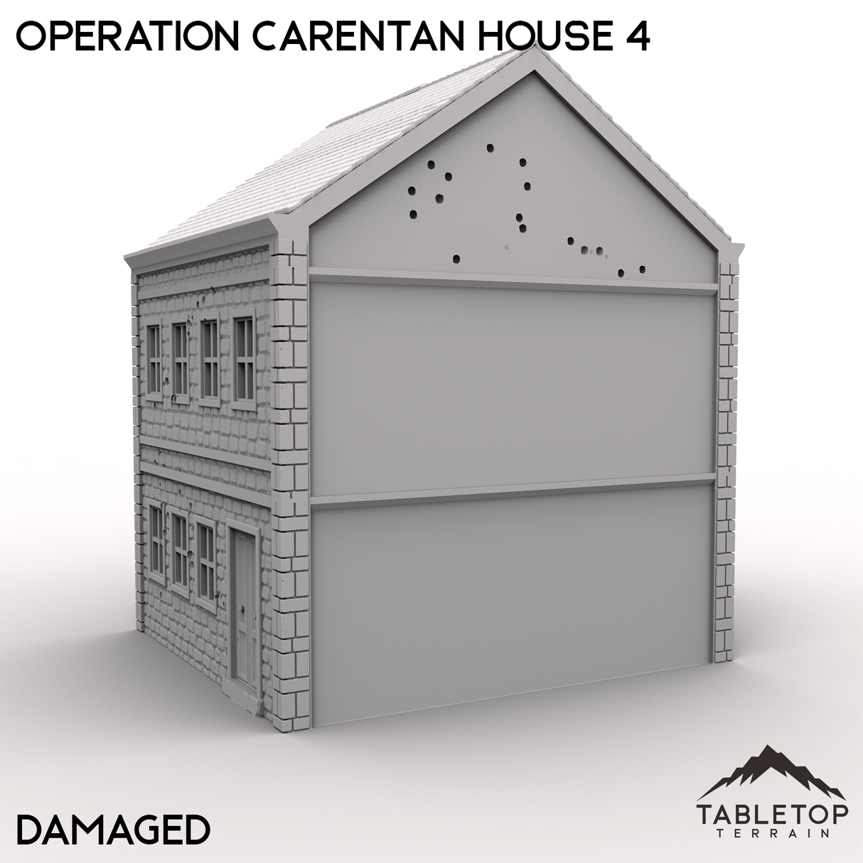 Tabletop Terrain Terrain Operation Carentan House 4