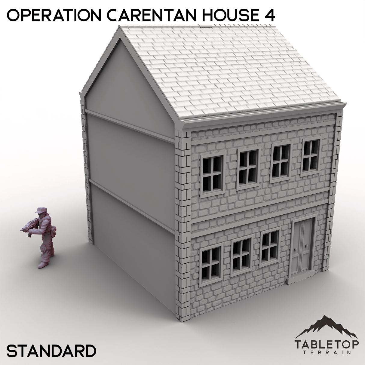 Tabletop Terrain Terrain Operation Carentan House 4